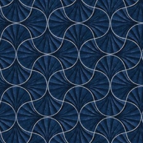 Fanfare — Navy wallpaper swatch