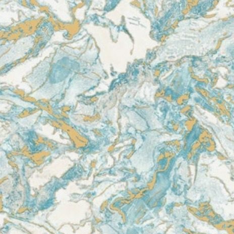 Goldvein — Aqua Marble wallpaper swatch