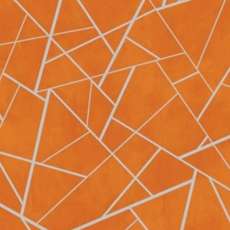 Prism Shard — Tangerine wallpaper swatch